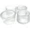 Shepherd Hardware Shepherd Hardware Thermoplastic Ethylene Leg Tip Clear Round 1-1/2 in. W 1 pk 6214 - alternate 2